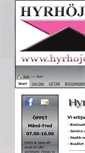 Mobile Screenshot of hyrhojden.se